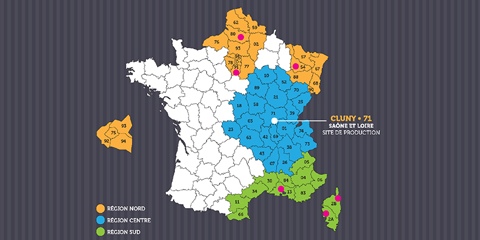 Implantation minoterie forest